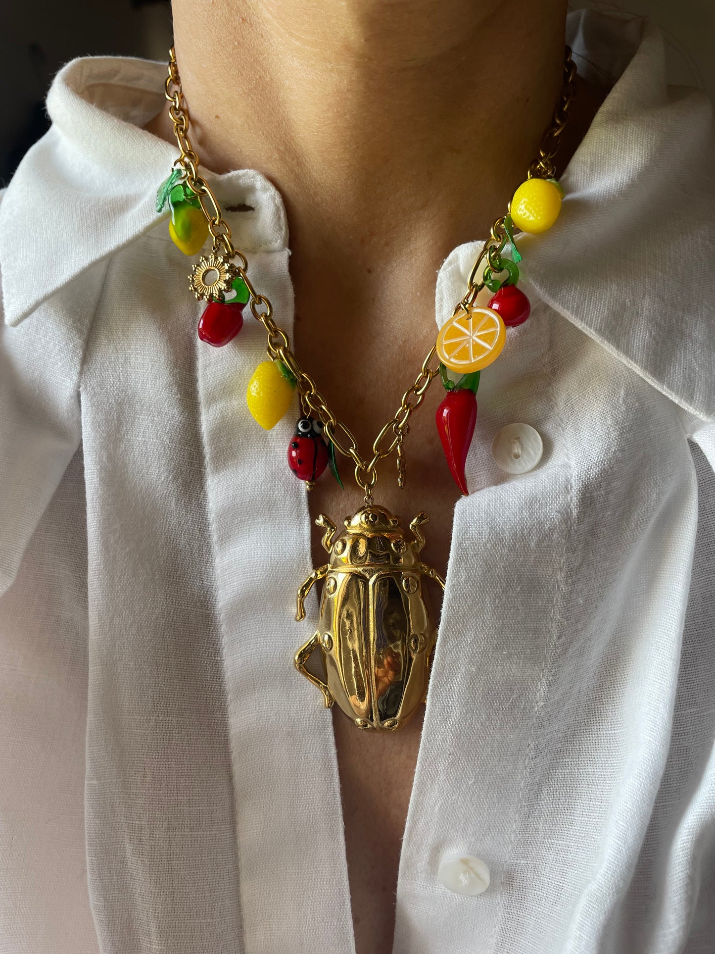 COLLANA SCARABEO