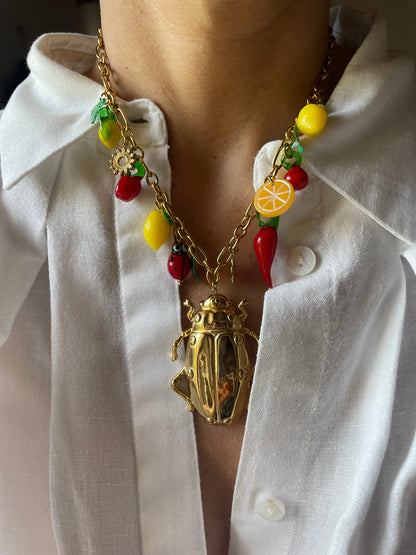 COLLANA SCARABEO