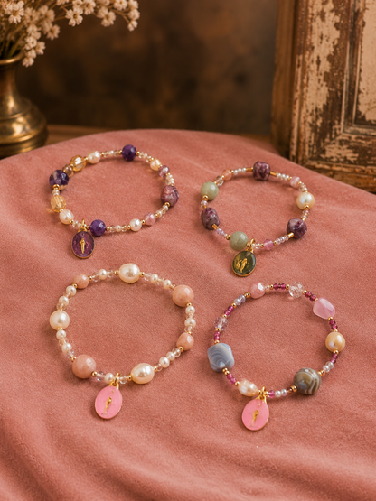 BRACCIALE SANTO PIETRE DURE