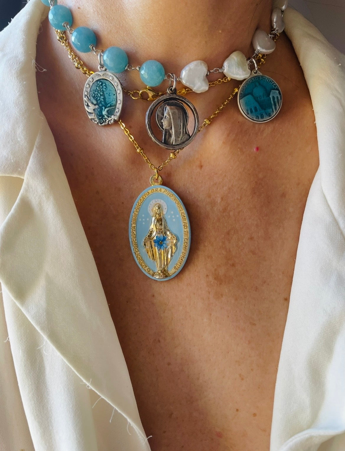 COLLANA BIG MADONNA