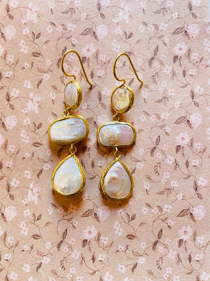 ORECCHINI IN MADREPERLA