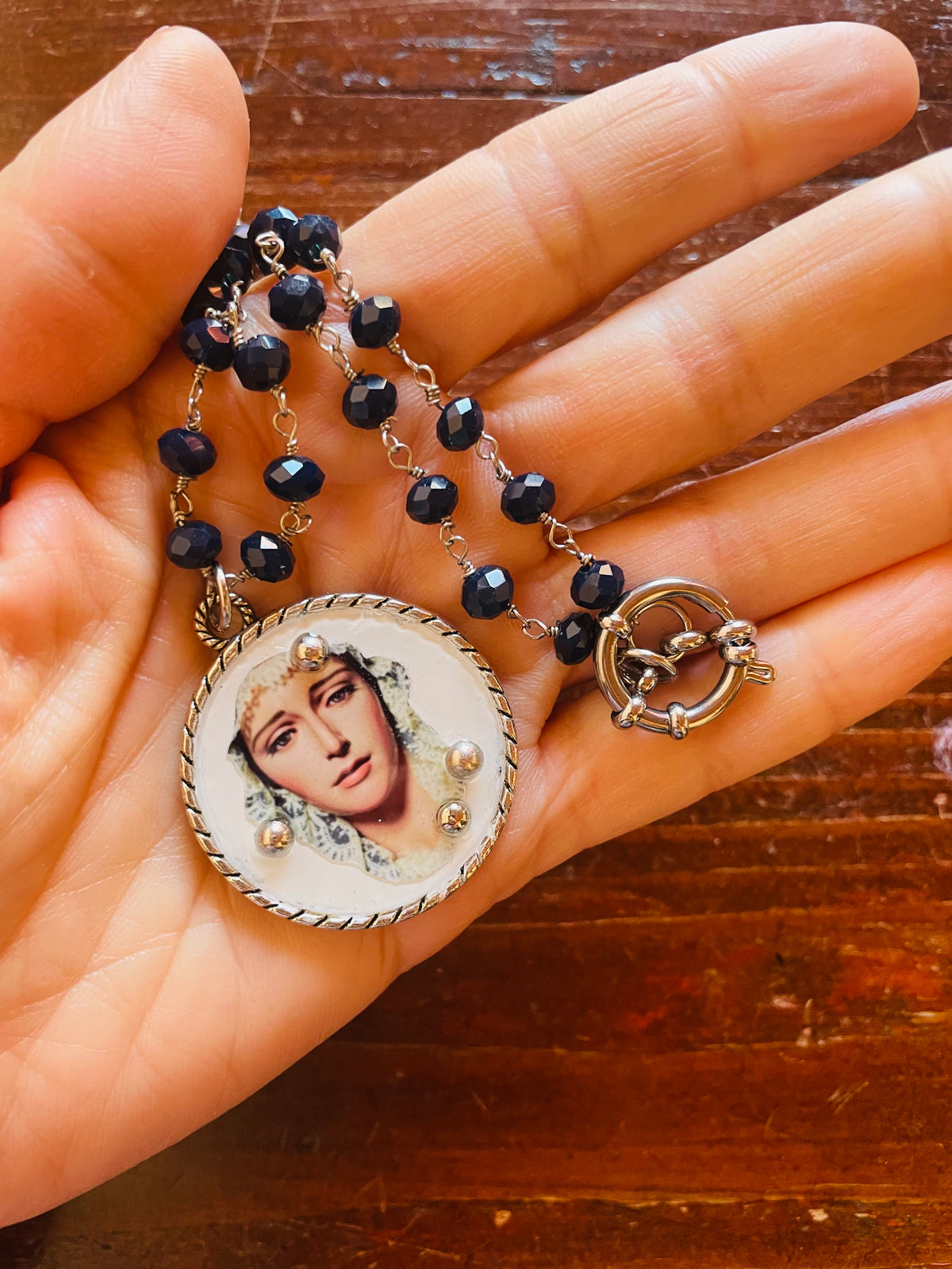 COLLANA MADONNA DI PIZZO