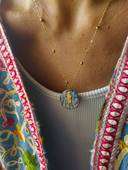 COLLANA ACQUARIO pezzo unico