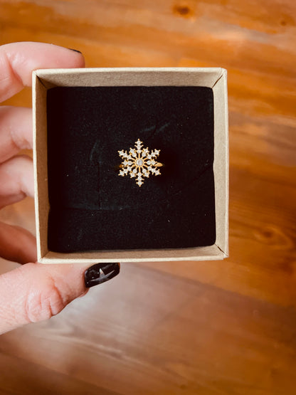 ANELLO SNOWFLAKE gold