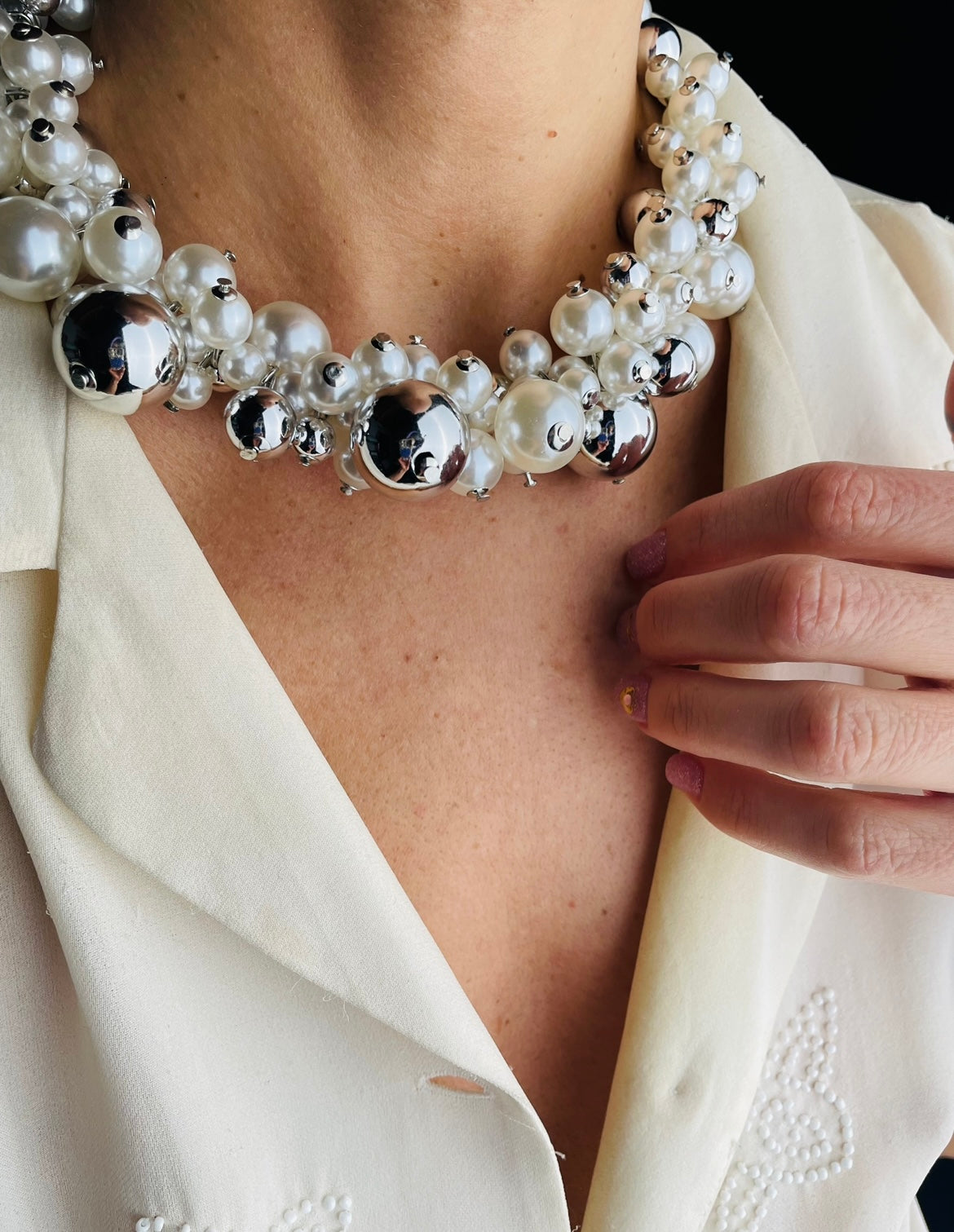 CHRISTMAS BUBBLES silver