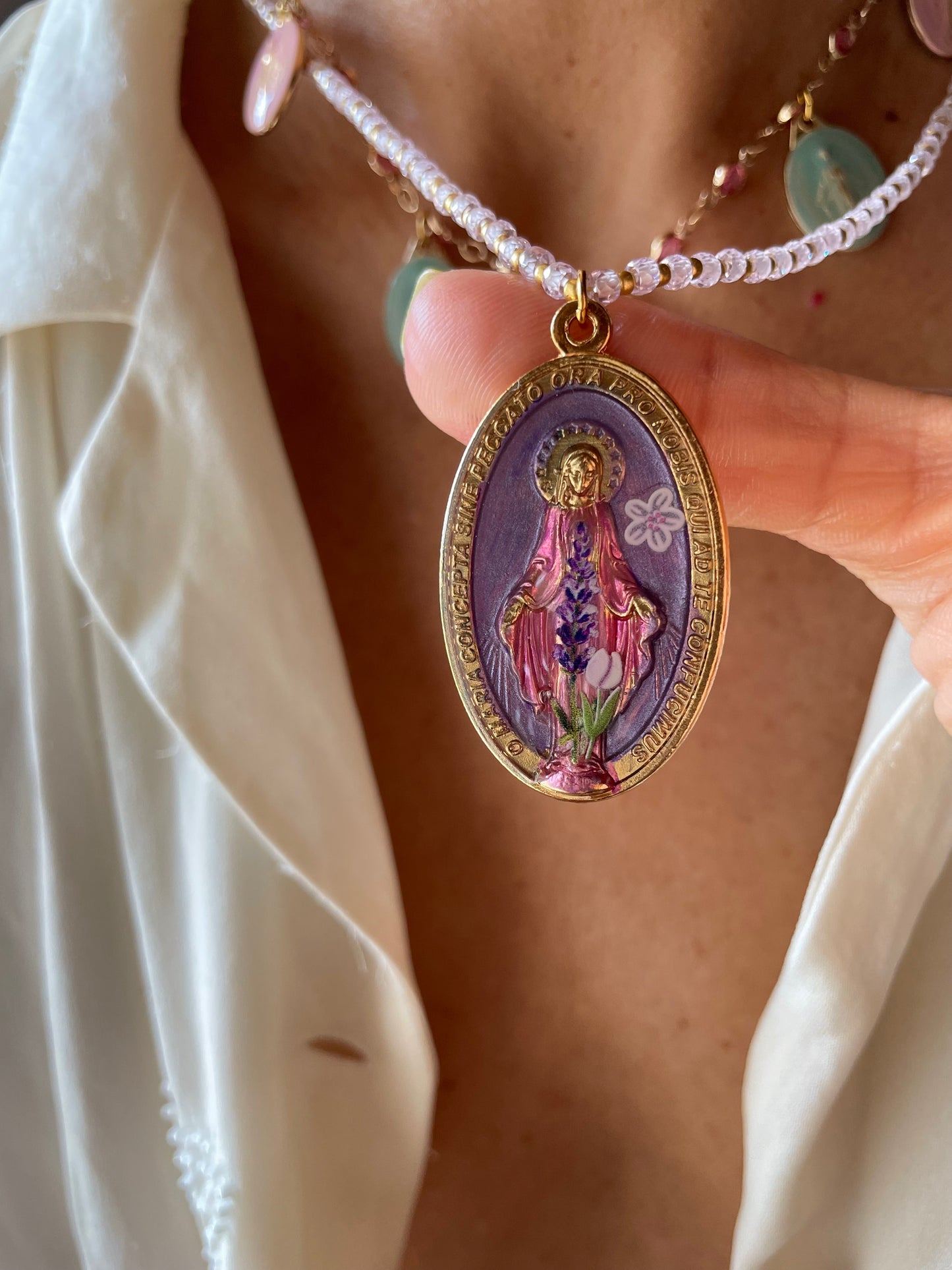 COLLANA BIG MADONNA
