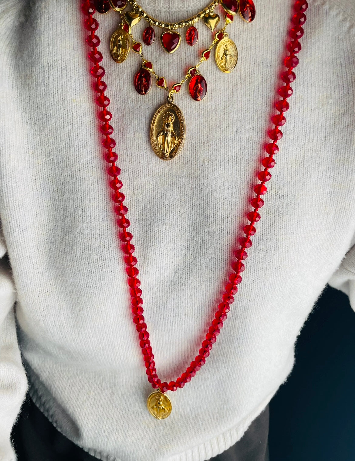 LUNGA LUNGHISSIMA ROSSO