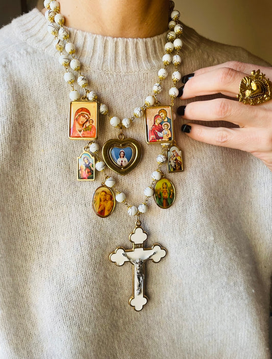 COLLANA ROSA MISTICA