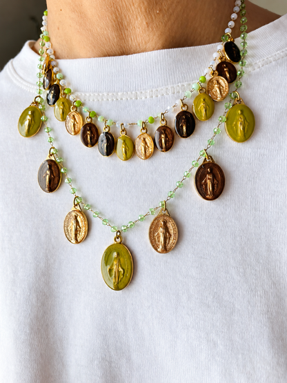 COLLANA VERDE BISANZIO