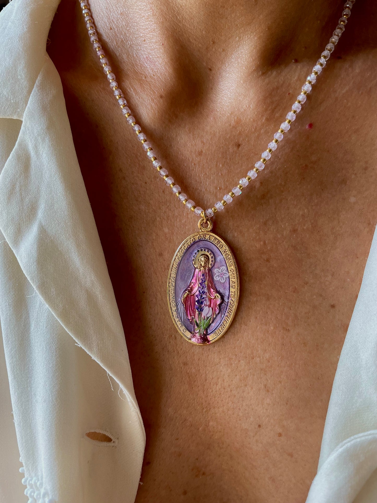 COLLANA BIG MADONNA