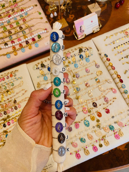 ANELLO MADONNA argentato