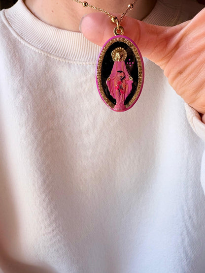 COLLANA MADONNA MIRACOLOSA