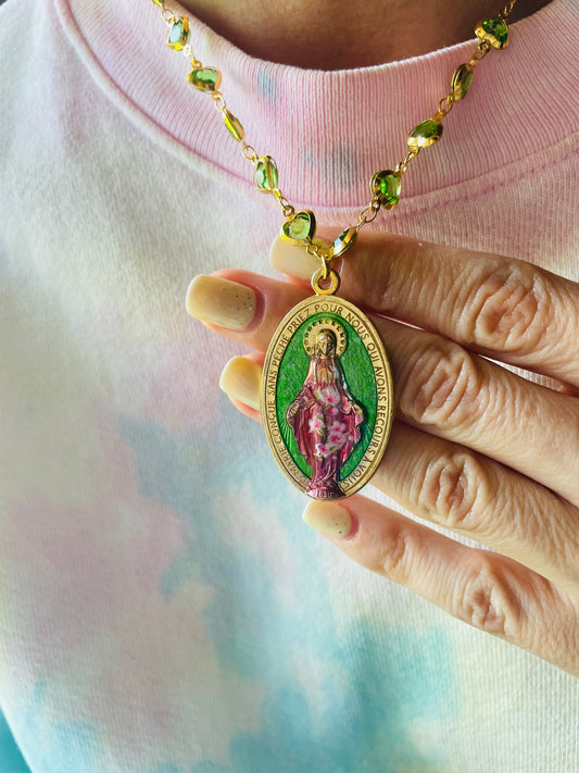 COLLANA BIG MADONNA