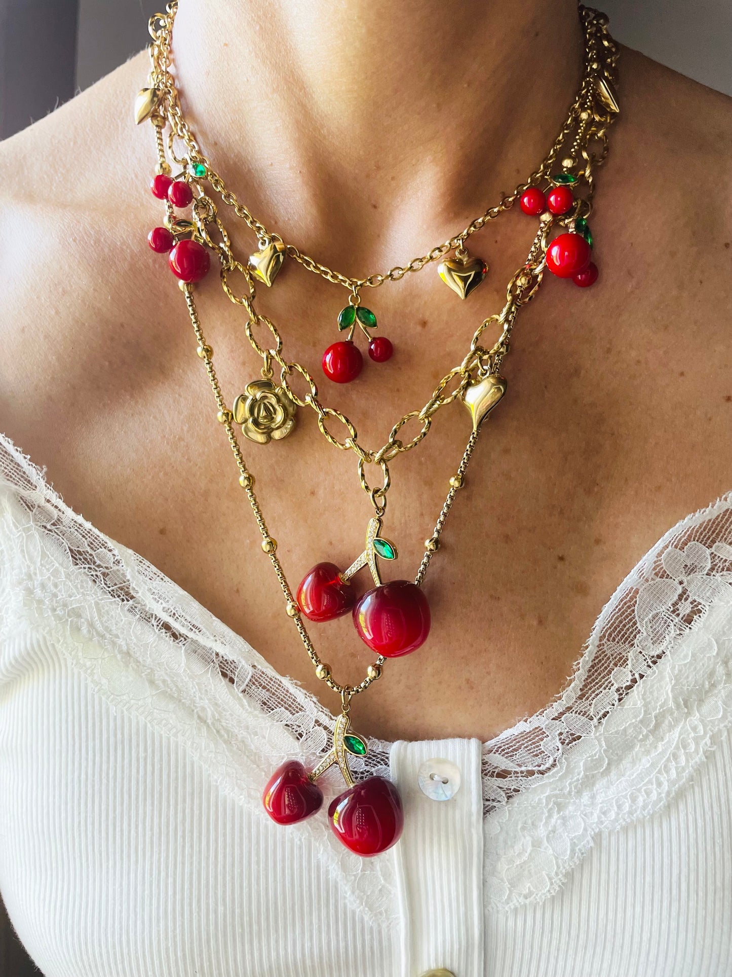 COLLANA RUBINA