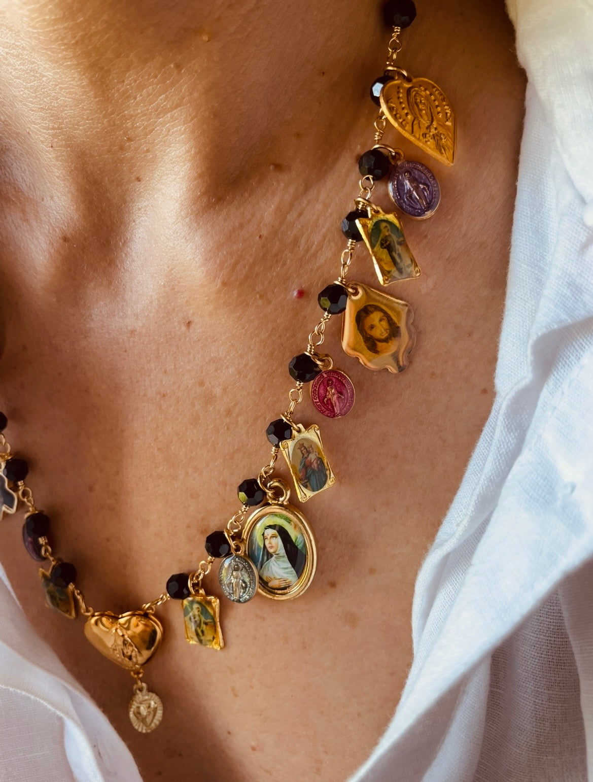 COLLANA BLACK COLLETTO LUNGA