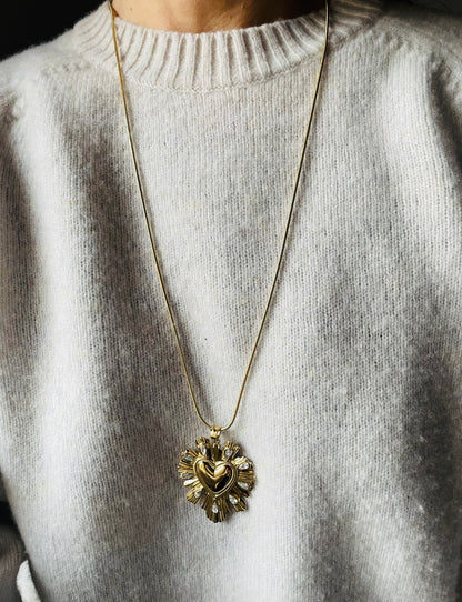 COLLANA CUORE RADIOSO