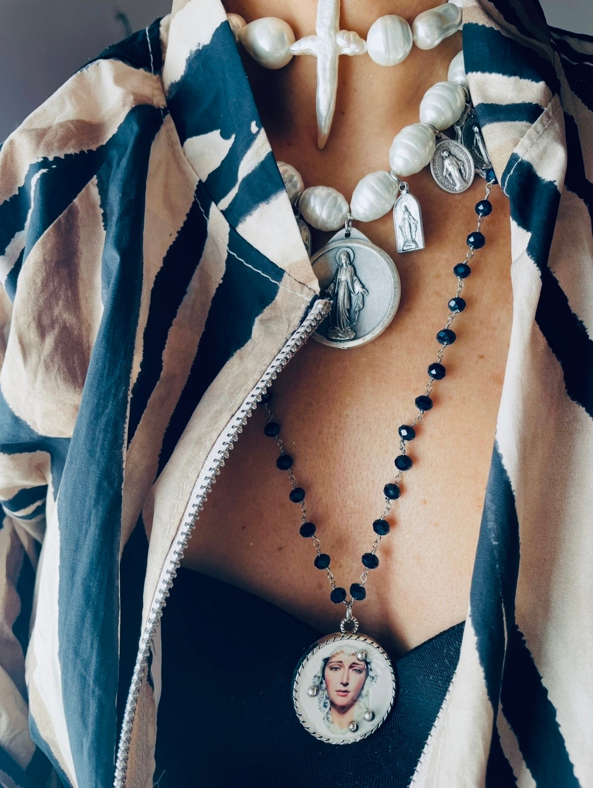 COLLANA MADONNA DI PIZZO