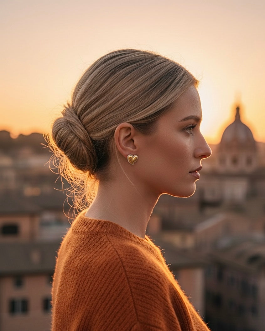 ORECCHINI CUORE DI LUCE