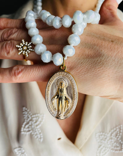 LUNGA LUNGHISSIMA BIANCO PERLA