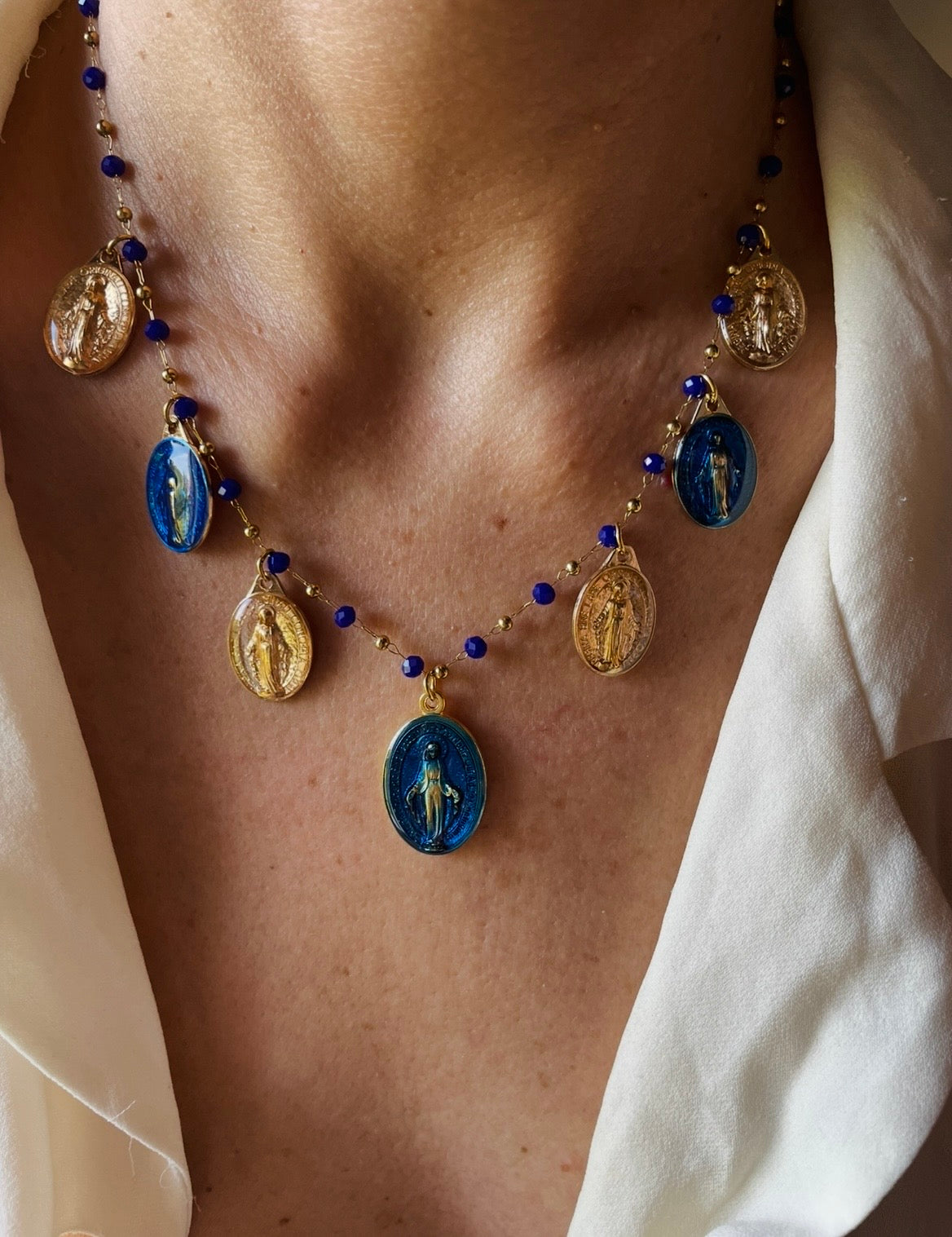 COLLANA MARE BLU