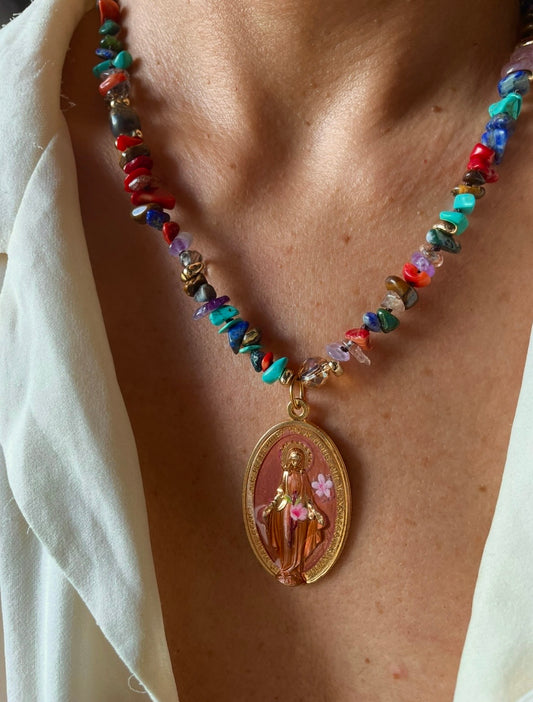 COLLANA BIG MADONNA