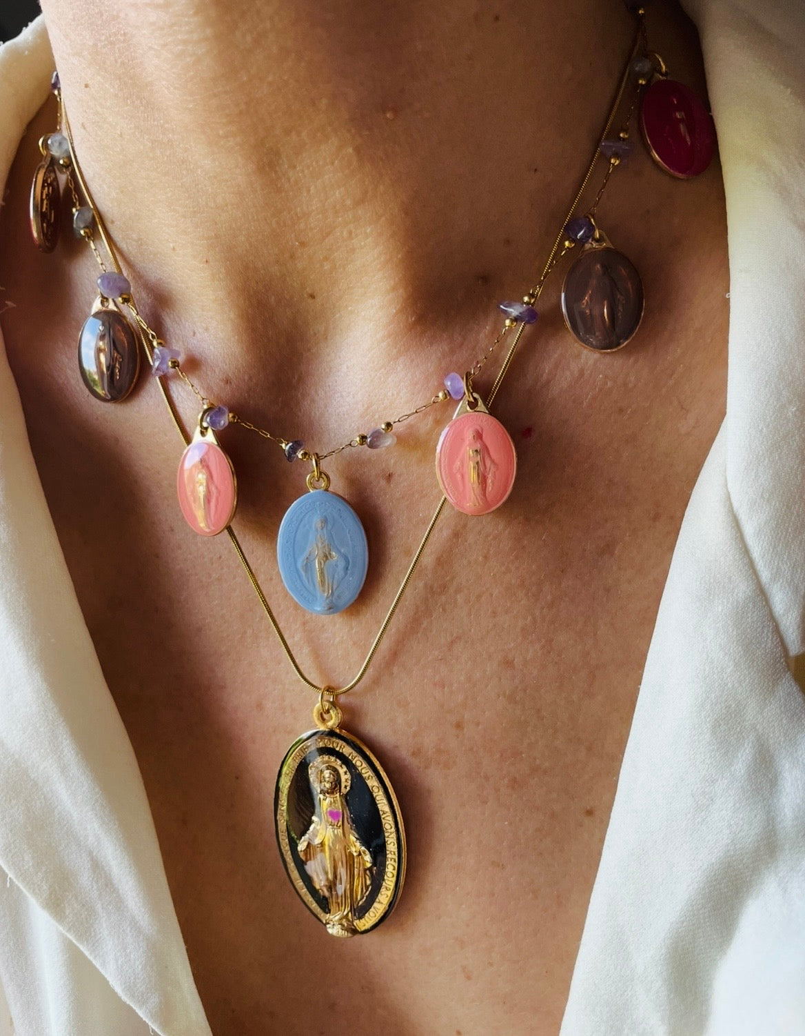 COLLANA BIG MADONNA