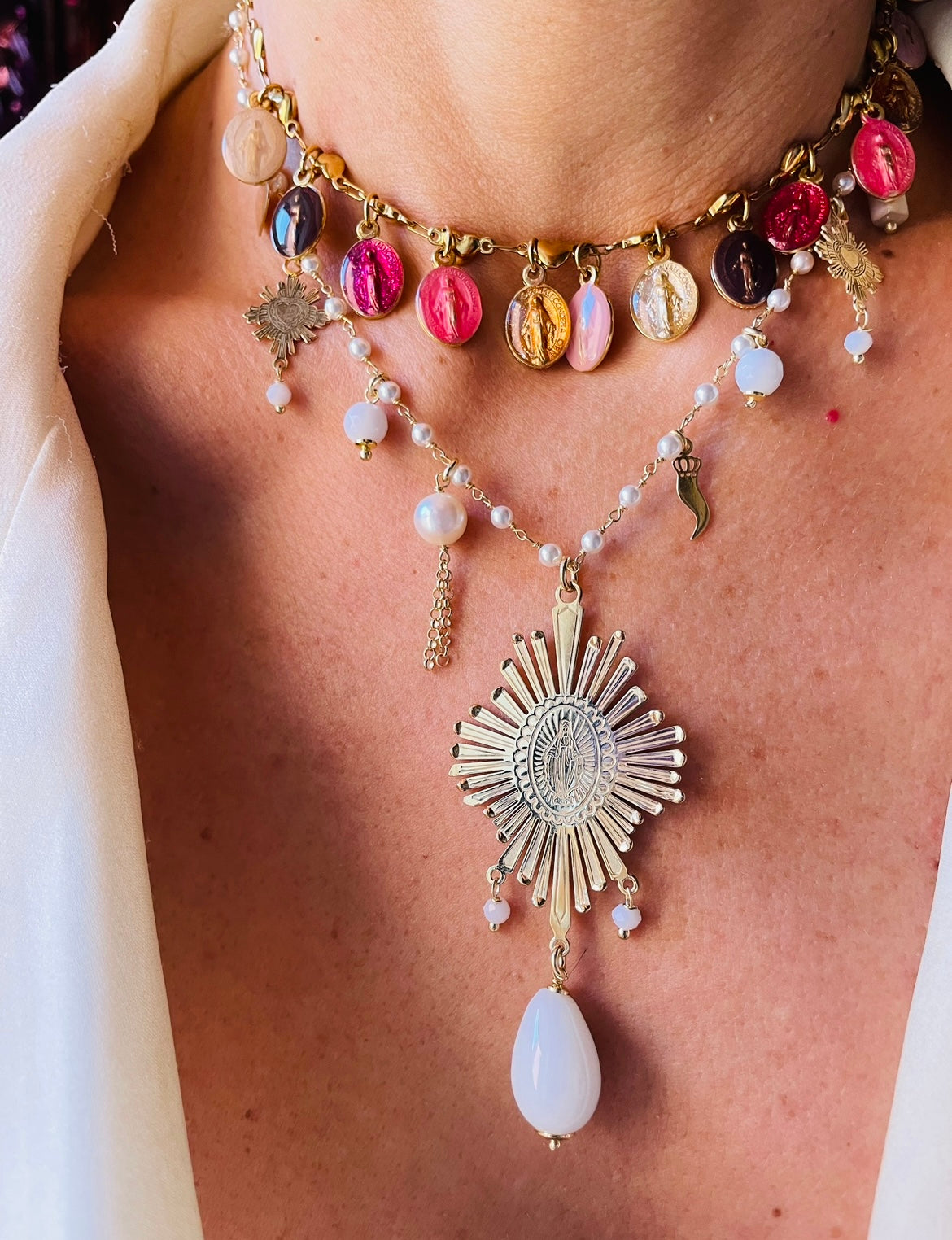 SACRED WHITE arg.925