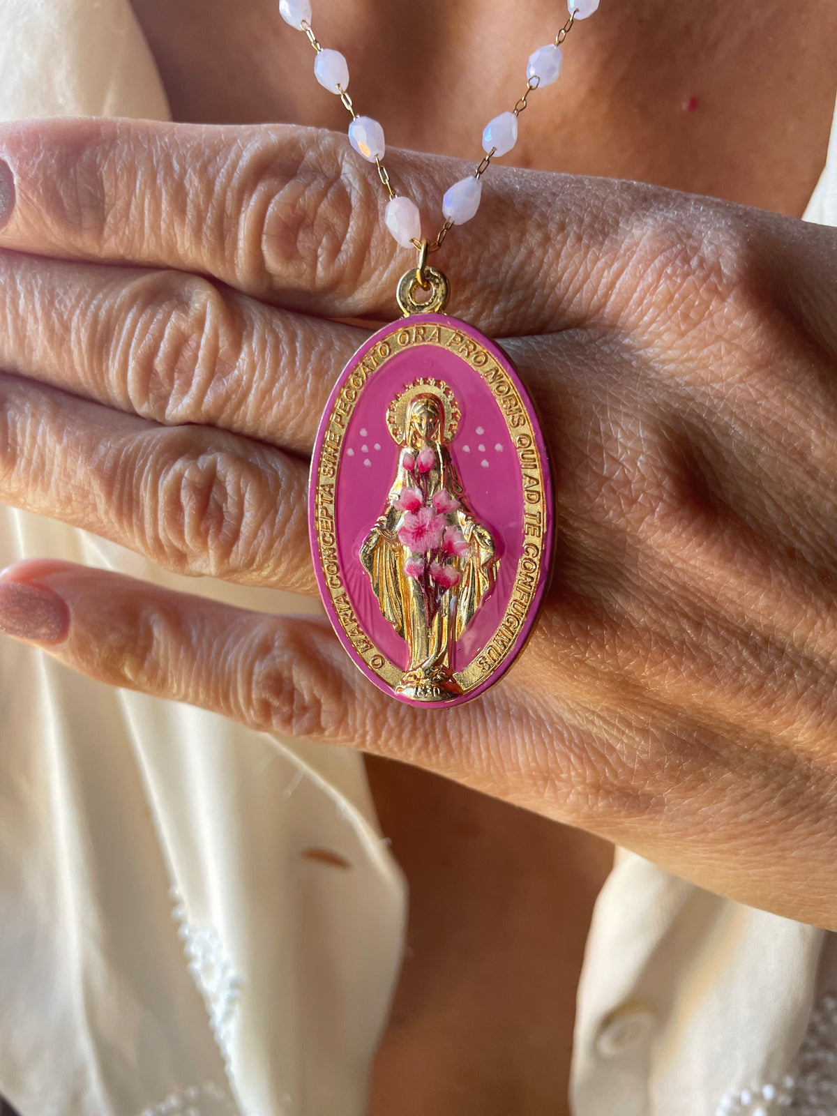 COLLANA BIG MADONNA