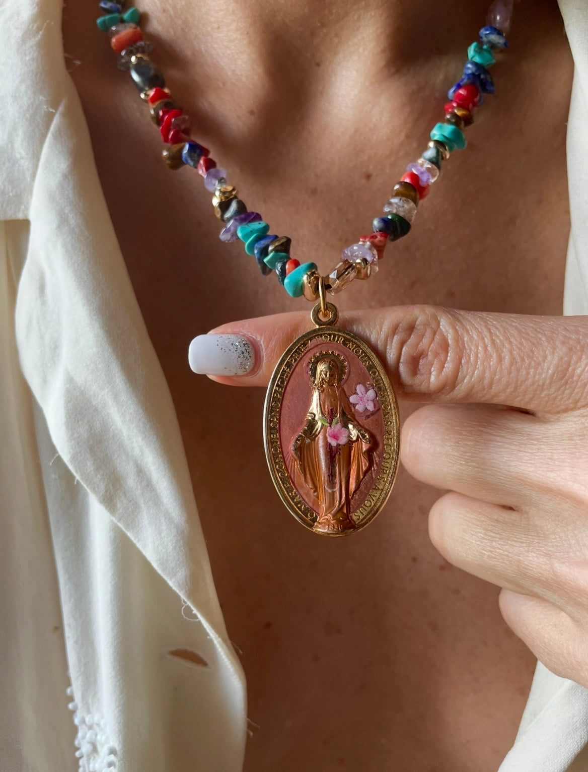 COLLANA BIG MADONNA