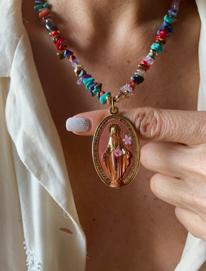 COLLANA BIG MADONNA