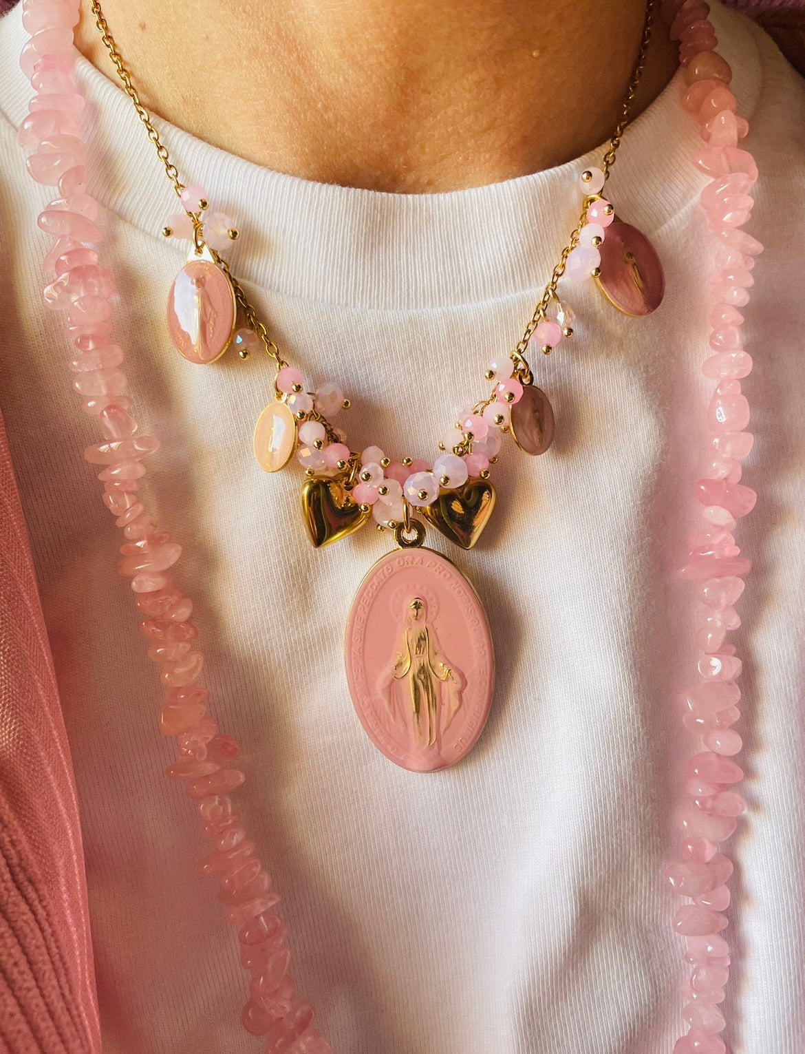 COLLANA ROSA INTERIORE