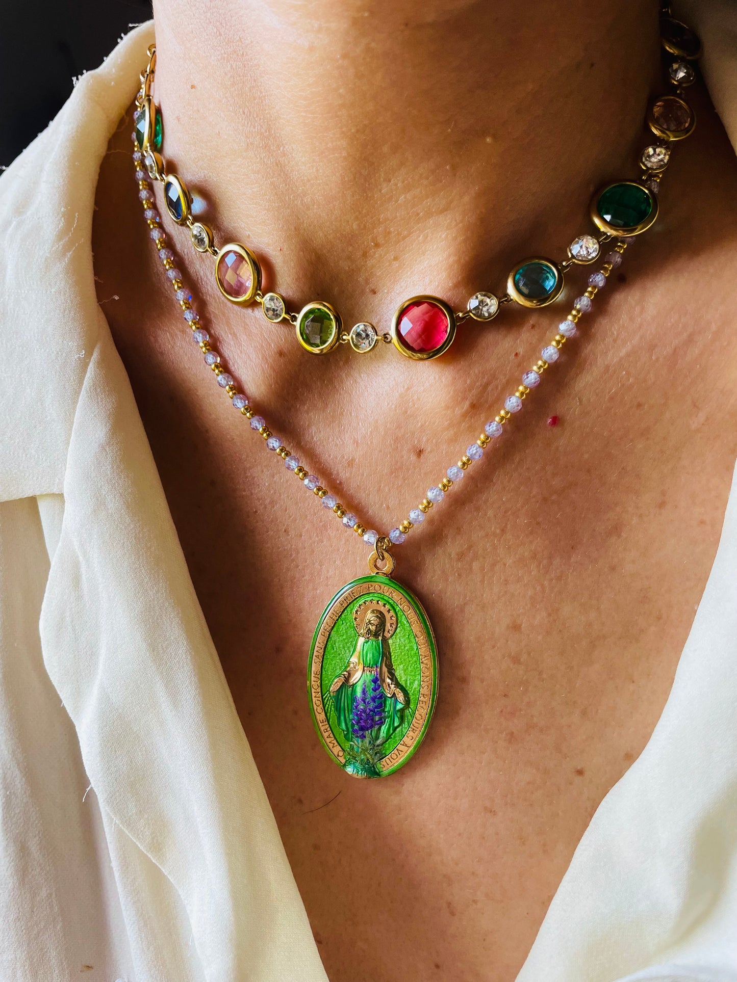 COLLANA BIG MADONNA