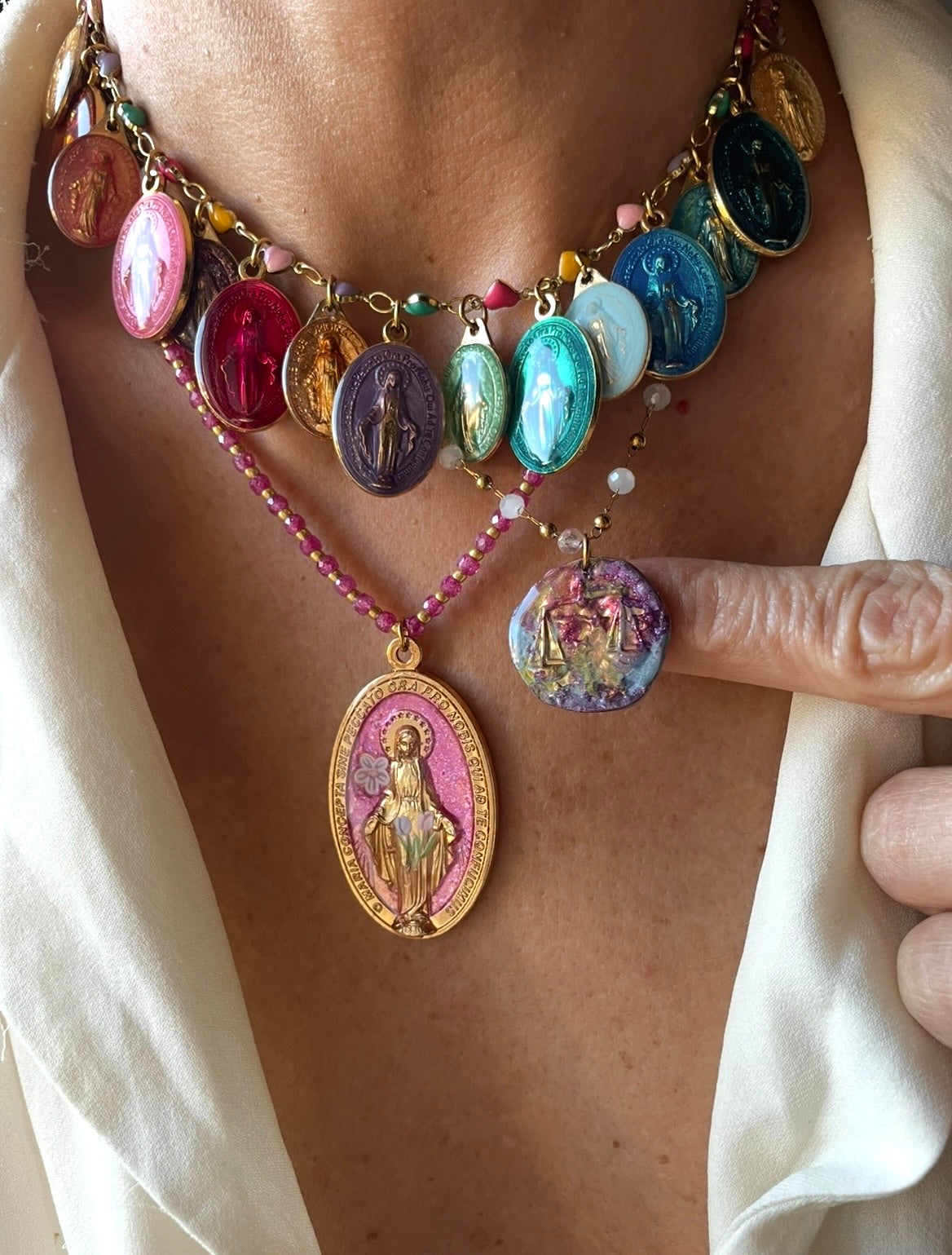 COLLANA BIG MADONNA