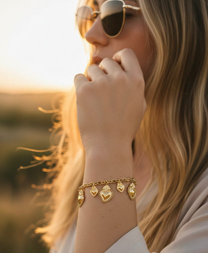 BRACCIALE CUORI SACRI