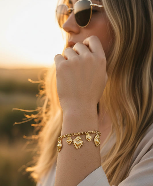BRACCIALE CUORI SACRI