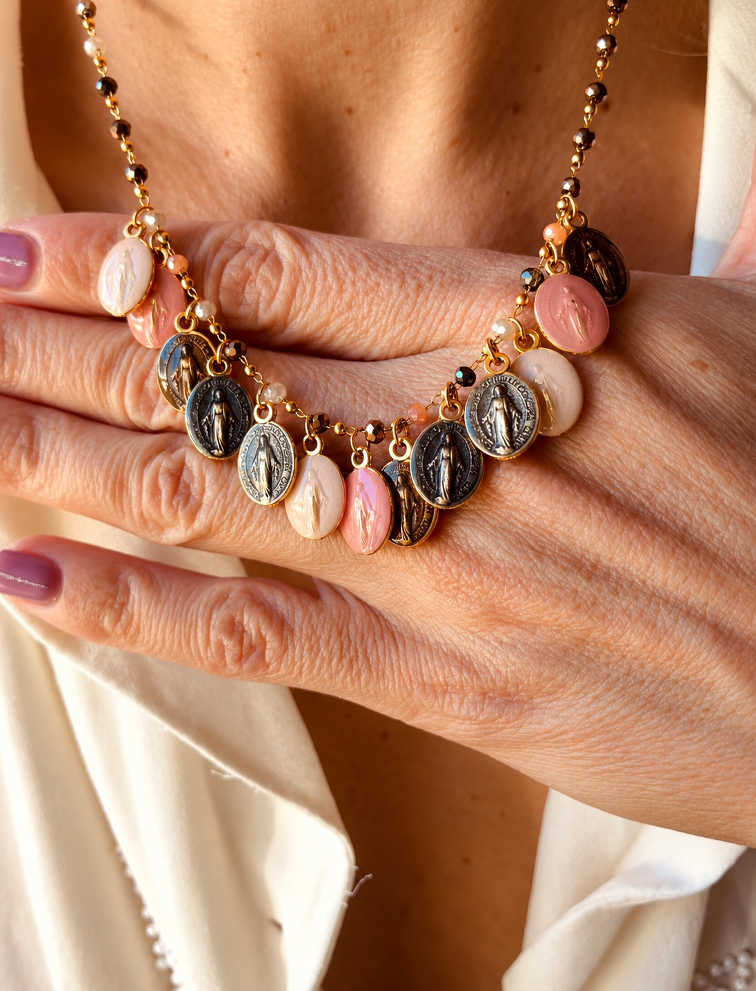 COLLANA MARRON GLACÉ
