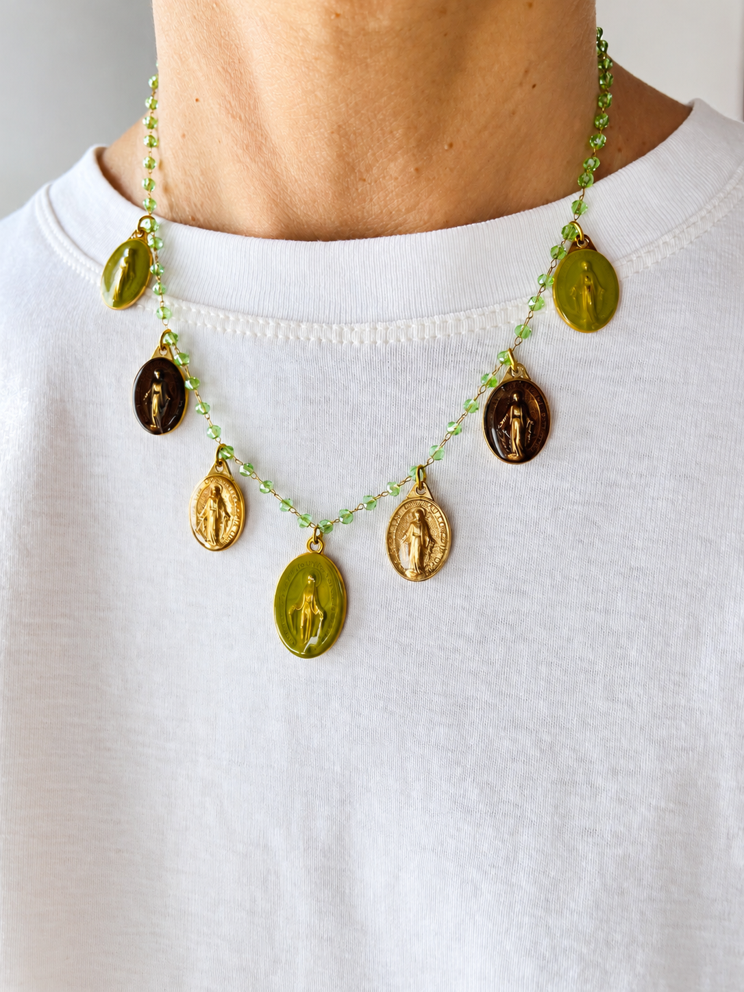 COLLANA VERDE BISANZIO