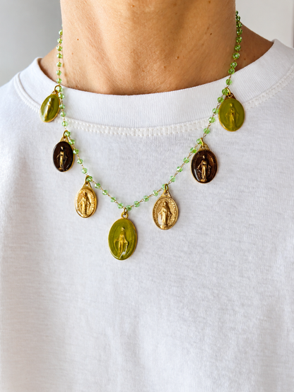 COLLANA VERDE BISANZIO