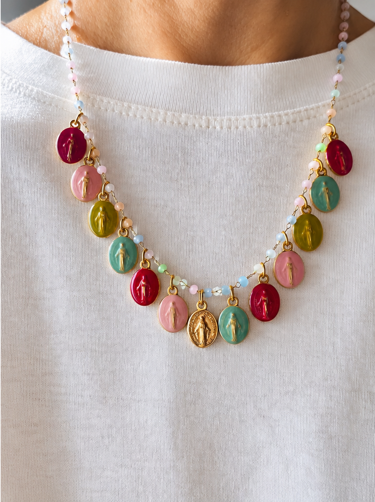 COLLANA ROSA DI SAMARCANDA mini