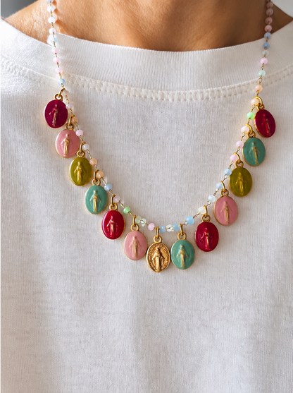 COLLANA ROSA DI SAMARCANDA mini