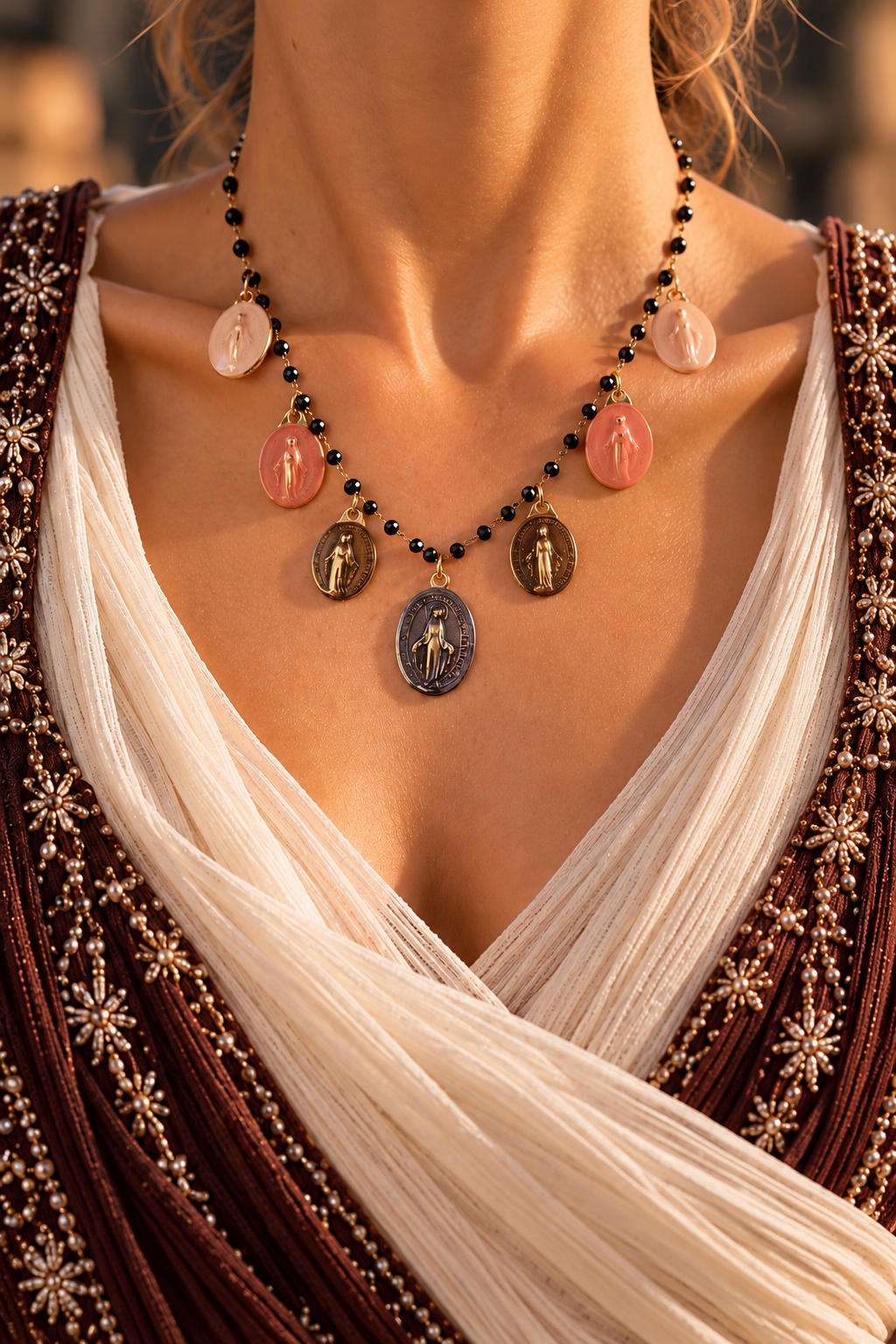 COLLANA MARRON GLACÉ