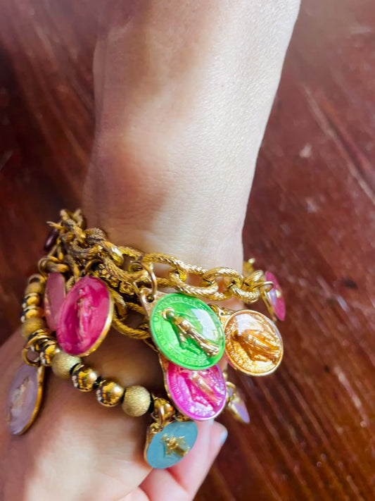 BRACCIALE LUMINOSO CON MADONNINE